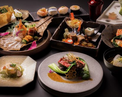享受應季食材的“創意日本懷石料理”